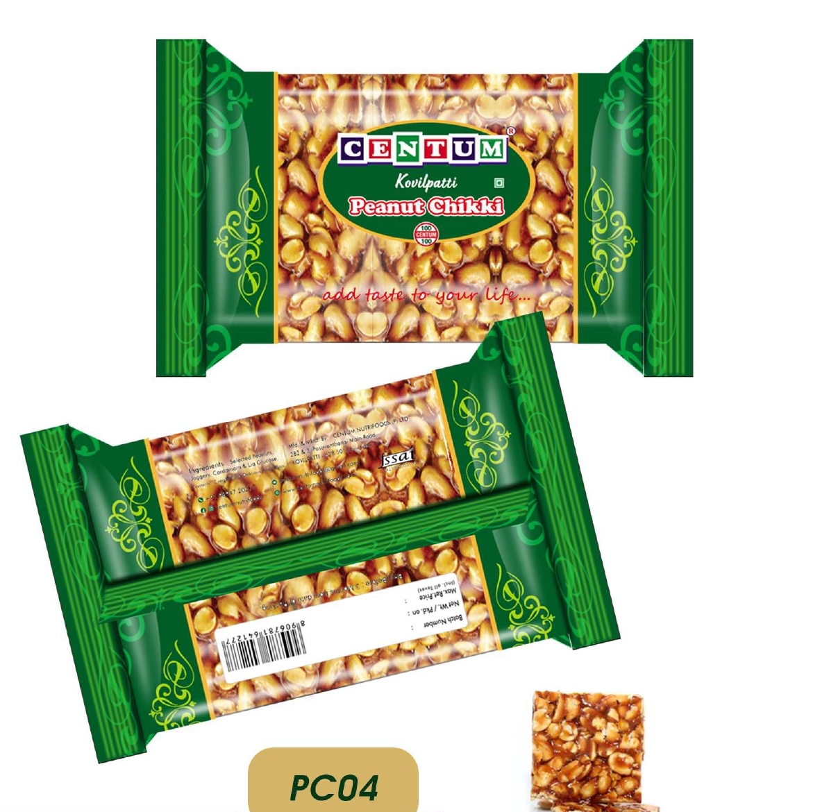 Peanut Chikki Slab 140G